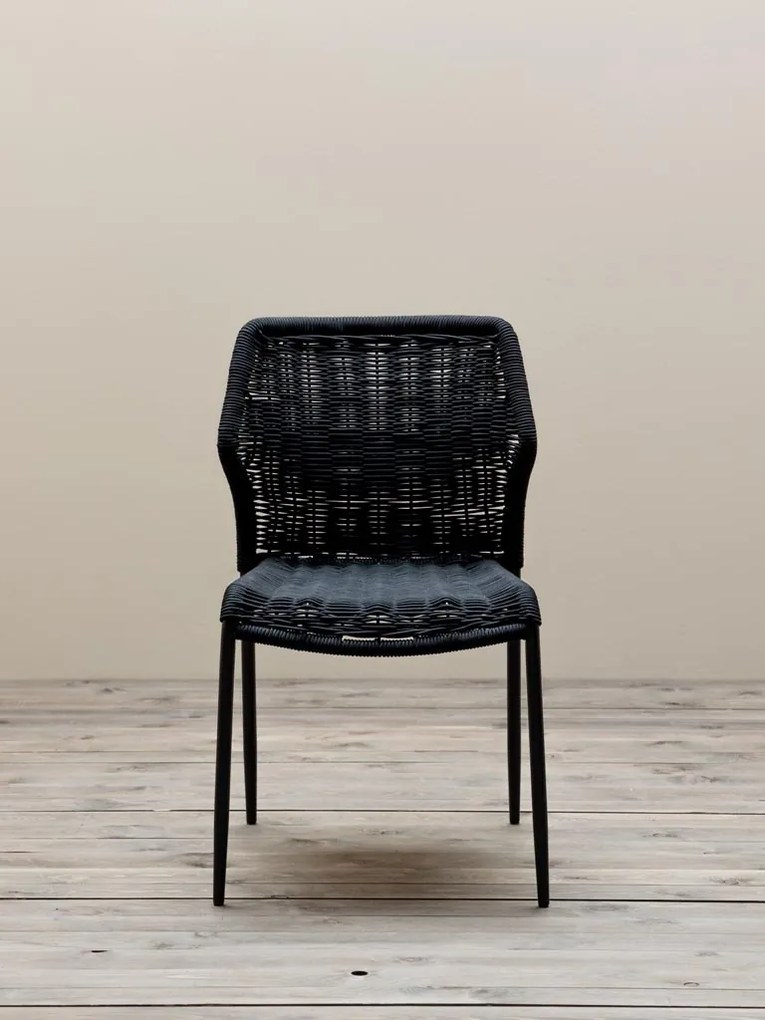 Scaun exterior negru Triana
