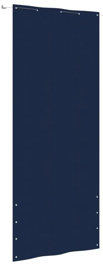 vidaXL Paravan de balcon, albastru, 100 x 240 cm, țesătură oxford