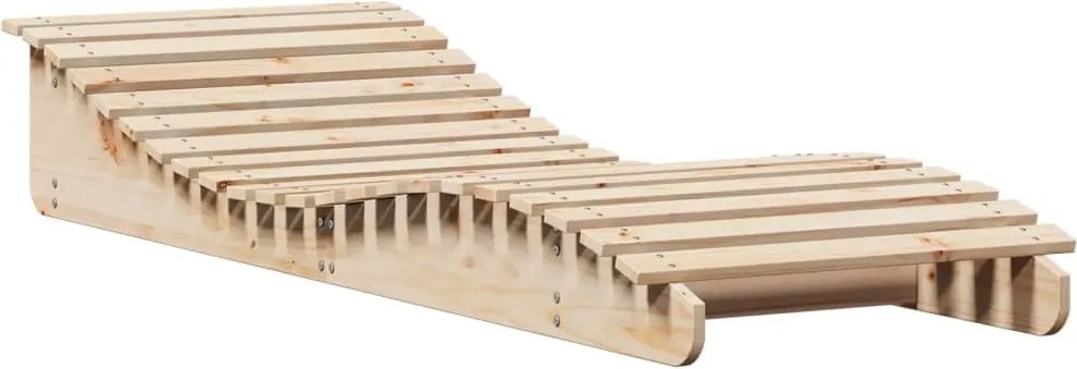 vidaXL Șezlong, 205x70x31,5 cm, lemn masiv de pin