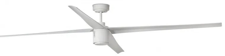 Lustra LED cu Ventilator si telecomanda design modern extra large ATTOS alb