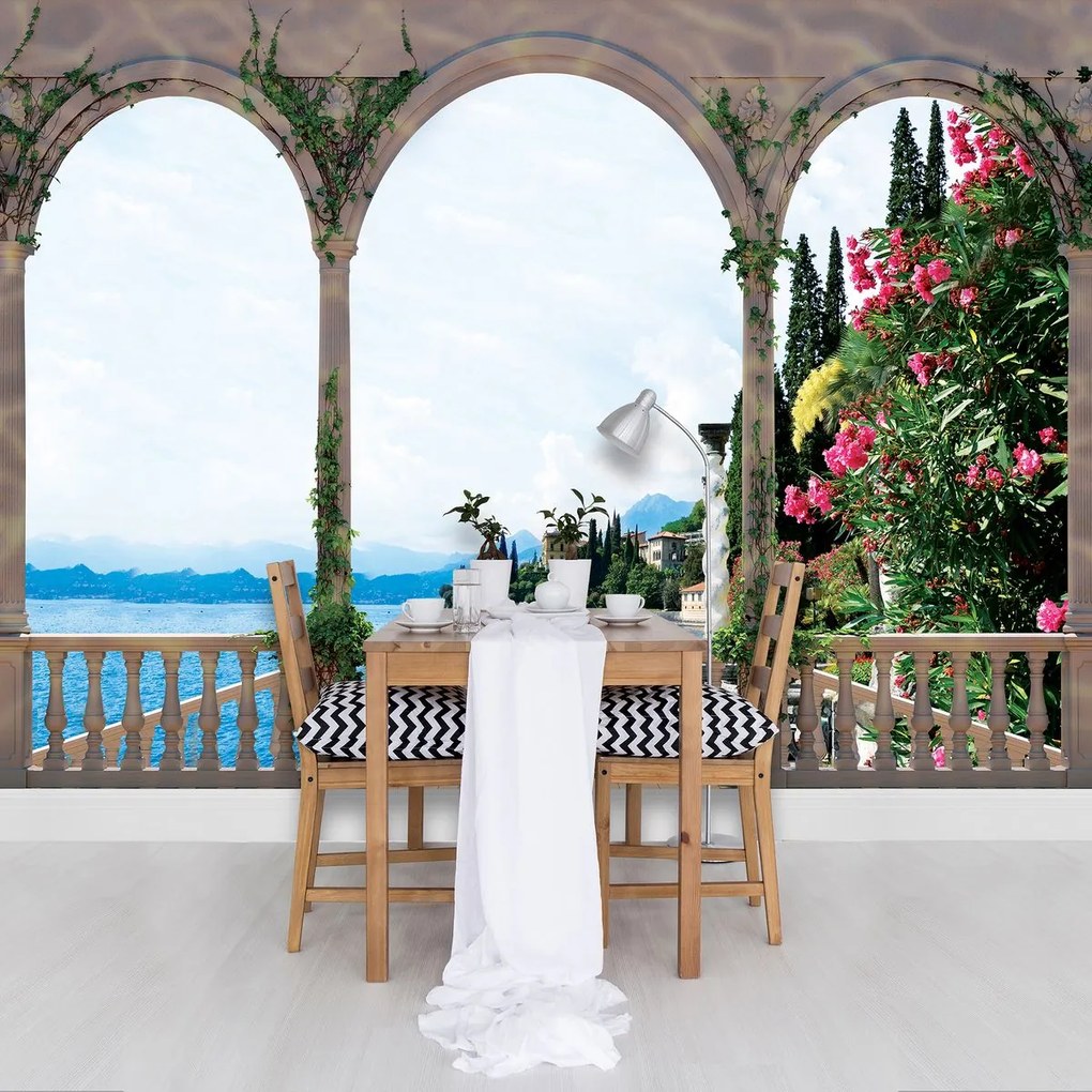 Fototapet - Țara lacului Arches (152,5x104 cm)