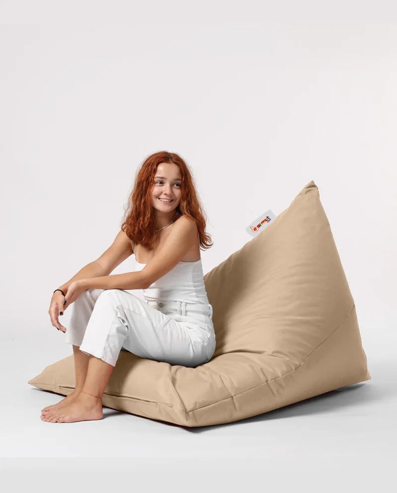 Fotoliu puf pentru grădină Pyramid Big Bed Pouf - Mink
