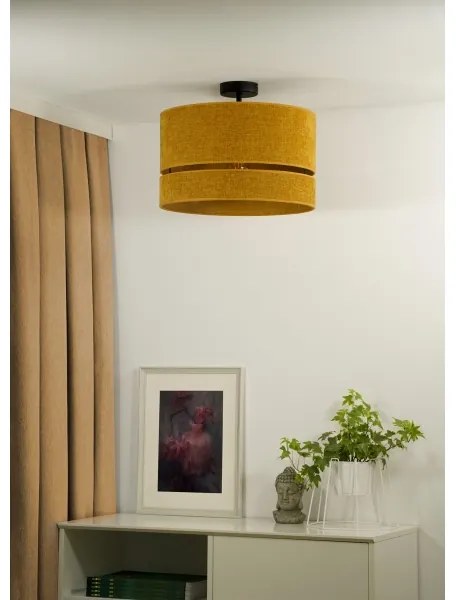 Lustră aplicată Duolla DOUBLE 1xE27/15W/230V d. 40 cm portocaliu