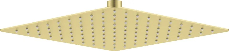 Cascada Cap de duș, oțel - 250x250 mm Finisaj: Auriu periat NAC_R02K