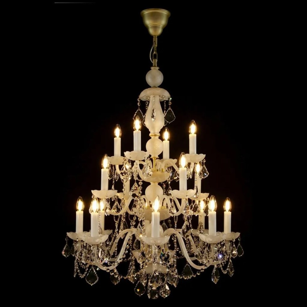Candelabru Cristal Bohemia Exclusive Crystal Velvet 02-CH