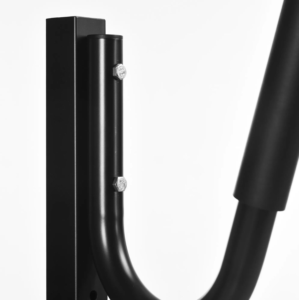 SPORTNOW Suport pentru 2 caiace, plăci de surf, stand-up paddleboards, cadru metalic, ajustabil în lățime 144-180 cm | Aosom Romania