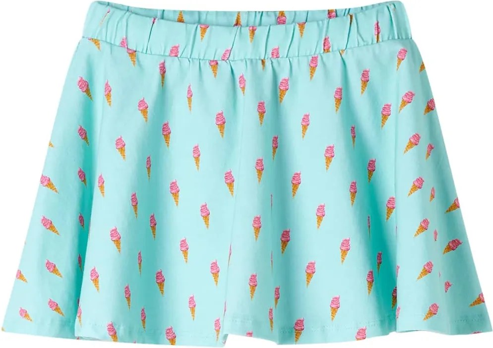 vidaXL Fustă pentru copii, verde mentă deschis, 140