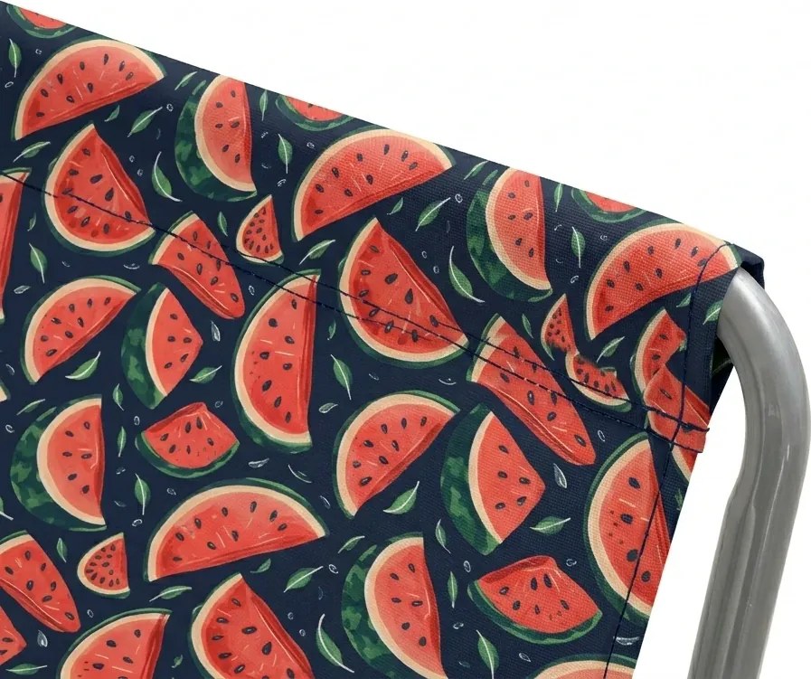 Sezlong pliabil de plaja SAND MELON, colorat