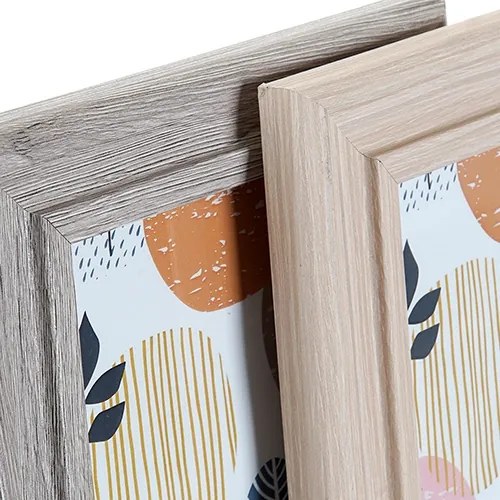 Rama foto Wooden din lemn natur 19x24 cm - modele diverse