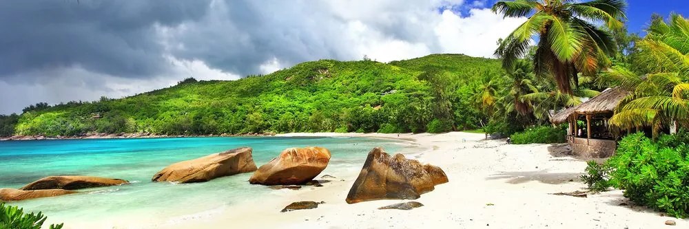 Tablou Seychelles tropical