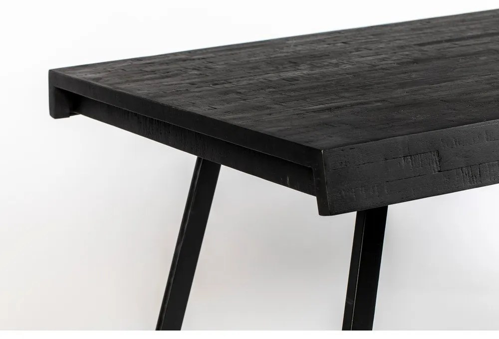 Masă de dining lemn masiv de tec 90x200 cm Suri – White Label