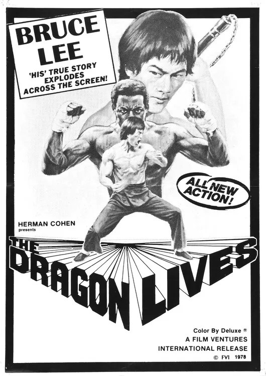 Ilustrație Bruce Lee Man Myth 02