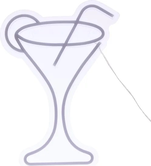 Decorațiune de perete LED neon COCTAIL, 5V - Atmosphera