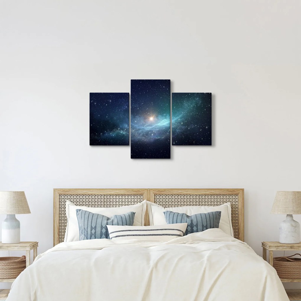Tablou - Stele și nebuloase (90x60 cm)