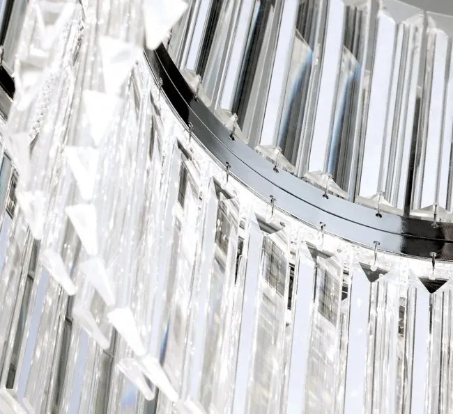 Lustra LED design LUX PRISM 55cm, chrome