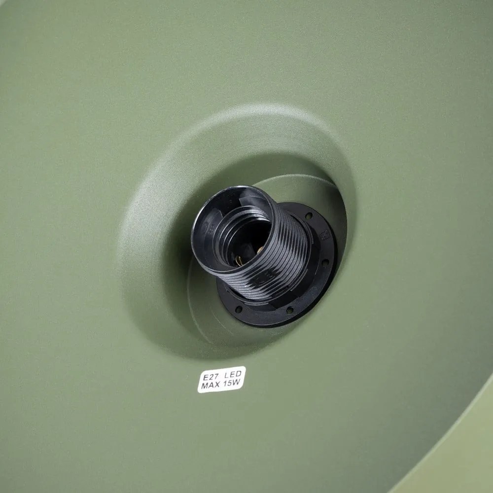 Lustră verde ø 35 cm Vito – Sollux