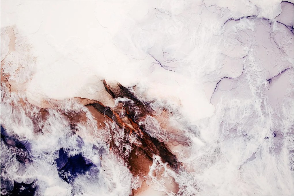 Tablou - Marmură violet N⁰1 (90x60 cm)