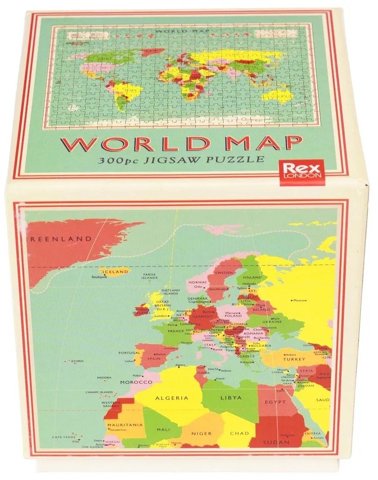 Puzzle pentru copii Rex London World Map