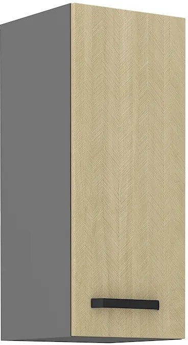Dulap superior de bucătărie Scarmi 30 G-72 1F (Antracit). 1049739