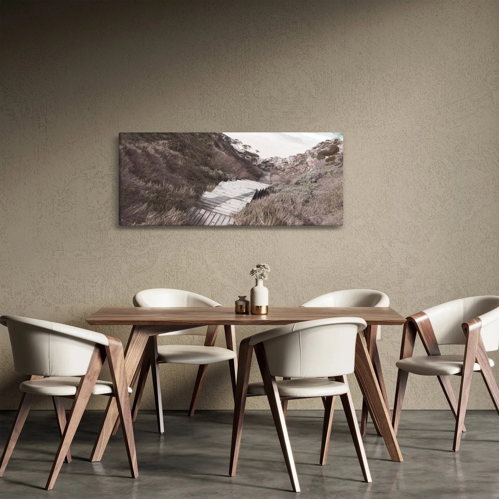 Tablou - Călătorie spre Marea de Smarald (120x50 cm)