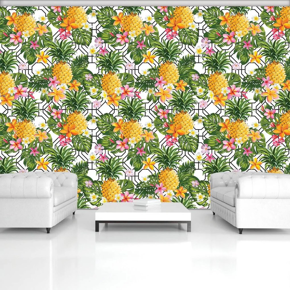 Fototapet - Ananas (254x184 cm)