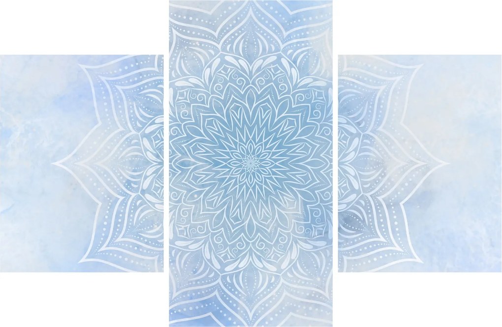 Tablou - mandala de iană (90x60 cm)