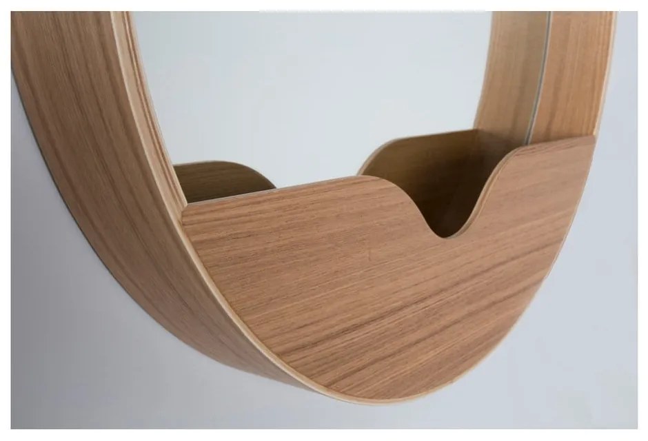 Oglindă cu spațiu depozitare Zuiver Round Wall, ⌀ 40 cm