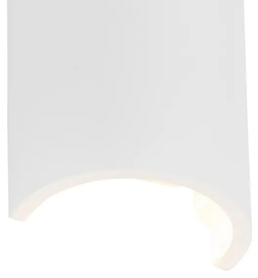 Lampa de perete inteligentă albă rotundă incl. Zigbee G9 - Colja Novo