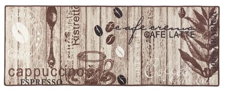 Covor tip traversă de bucătărie Hanse Home Delicious Coffee, 67x180 cm, maro