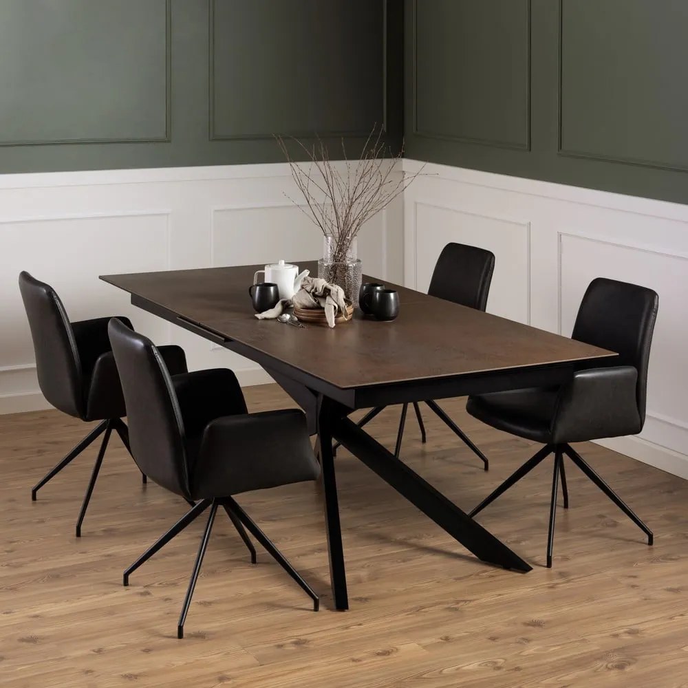 Masă de dining extensibilă din ceramică 100x240 cm Irwine – Actona