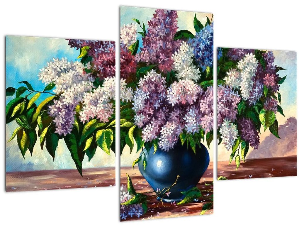 Tablou - Buchet de liliac (90x60 cm)