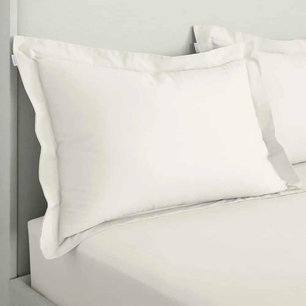 Fețe de pernă 2 buc. din bumbac percal 50x75 cm Cotton Percale – Bianca