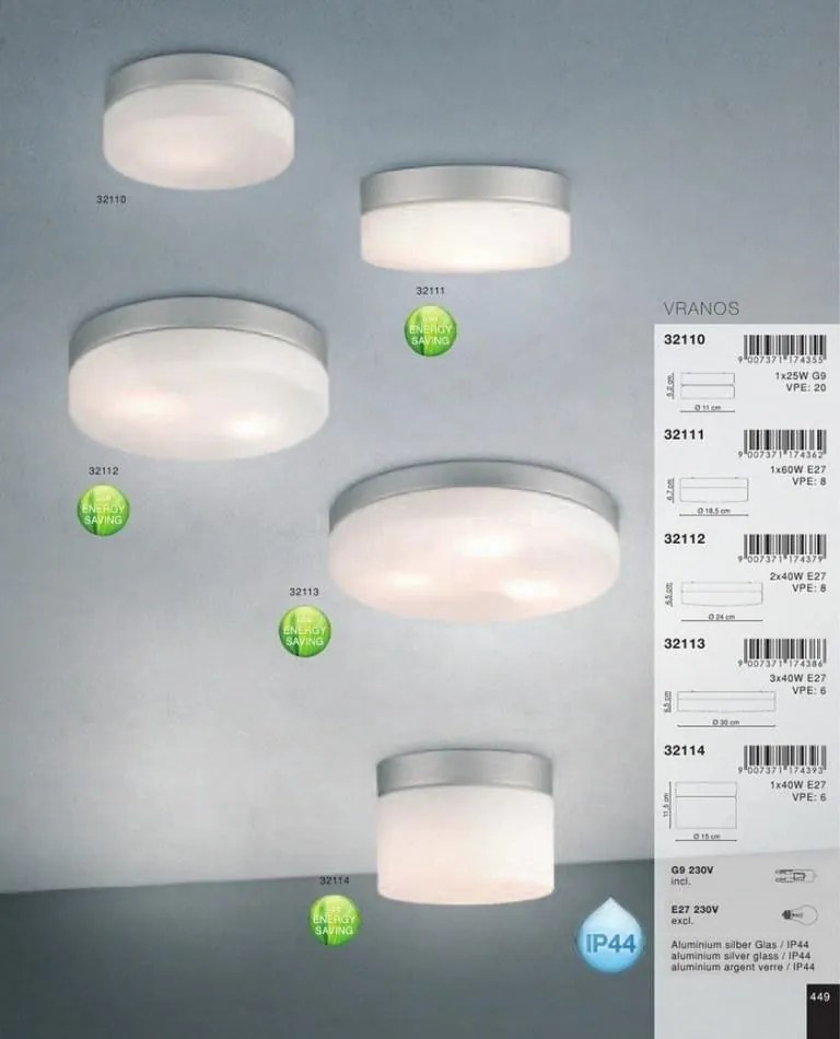 Plafonier baie IP44 Vranos 32112 GL