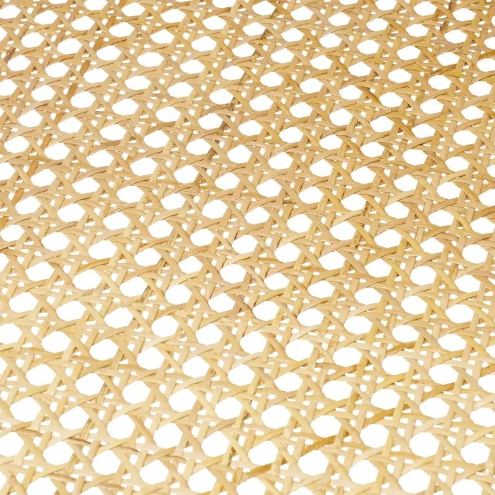 Masuta de cafea LUX, Lemn, Rattan, Bahamas alb