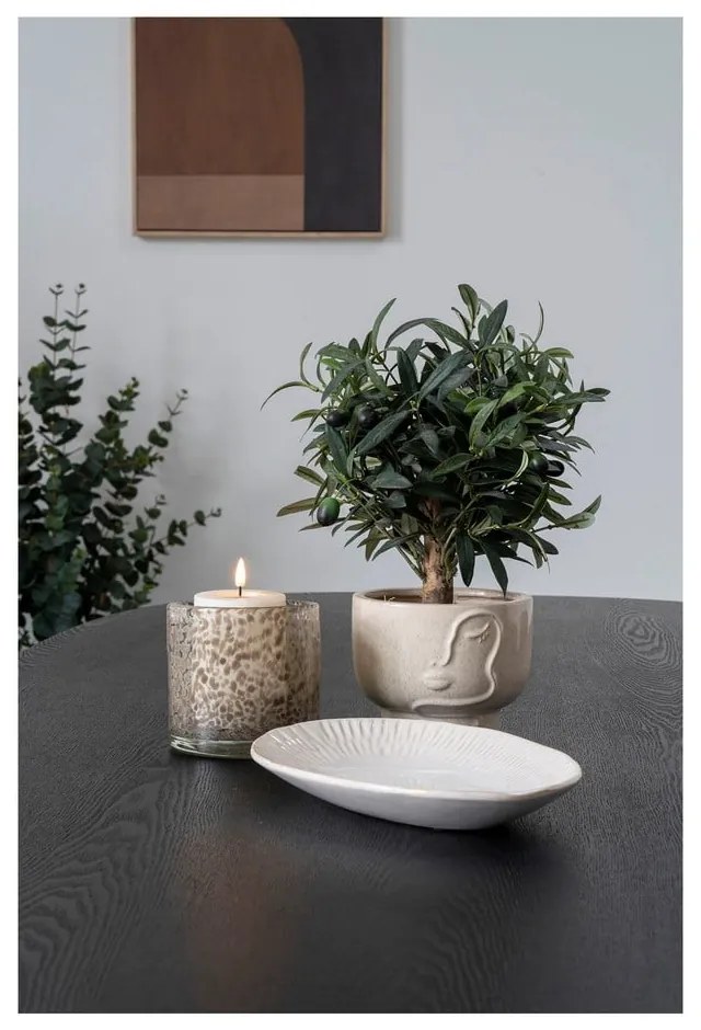 Sfeșnic pentru lumânări pastilă din sticlă – House Nordic