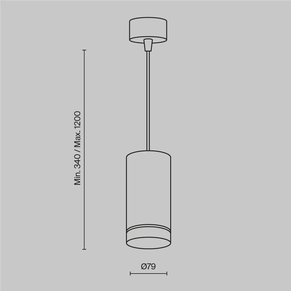 Pendul Orlo P085PL-12W3K-W Maytoni LED, Alb, Germania