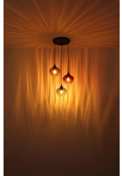 Lustră pe cablu Globo 15748-3HR SANDER 3xE27/60W/230V