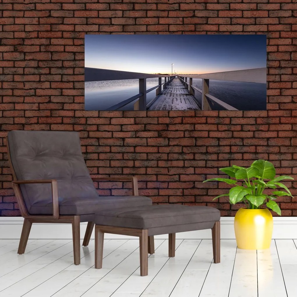 Tablou - Pe dig (120x50 cm)