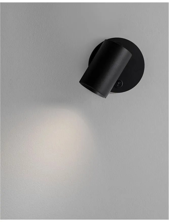 Aplica cu spot design modern NET negru