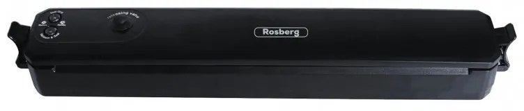 Aparat de vidat Rosberg R51987F, 70 W, 49 kPa, Latime plic 28 cm, Negru