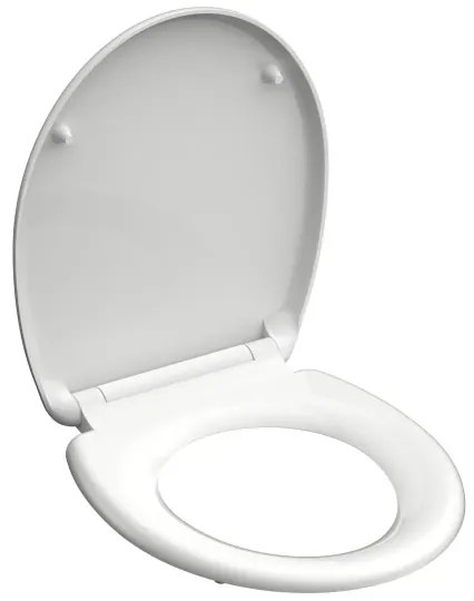 Schütte 82300-A - Capac WC alb cu SoftClose, din duroplast