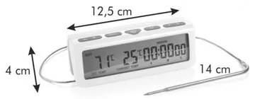 Termometru digital de cuptor Tescoma ACCURA, cu minutar