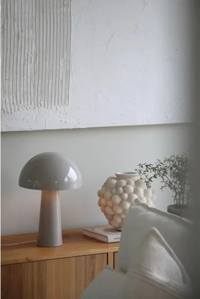 Markslöjd 108993 - Lampă de masă MANTAR 1xE14/40W/230V gri