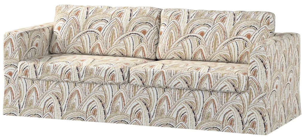 Husa pentru canapea Karlstad 3-locuri lunga pana la podea