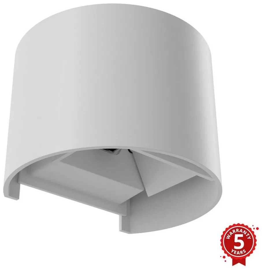 APLED - LED Aplică perete exterior OVAL 2xLED/3W/230V IP65