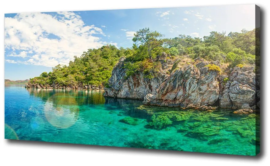 Imprimare tablou canvas Lagună albastră