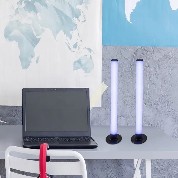 SET 2x lampă LED RGB dimabilă de masă Rabalux 76014 PACO LED/5W/5V