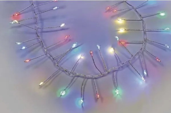 Ghirlandă LED de exterior 1440xLED/8 funcții 14,4m IP44 multicoloră