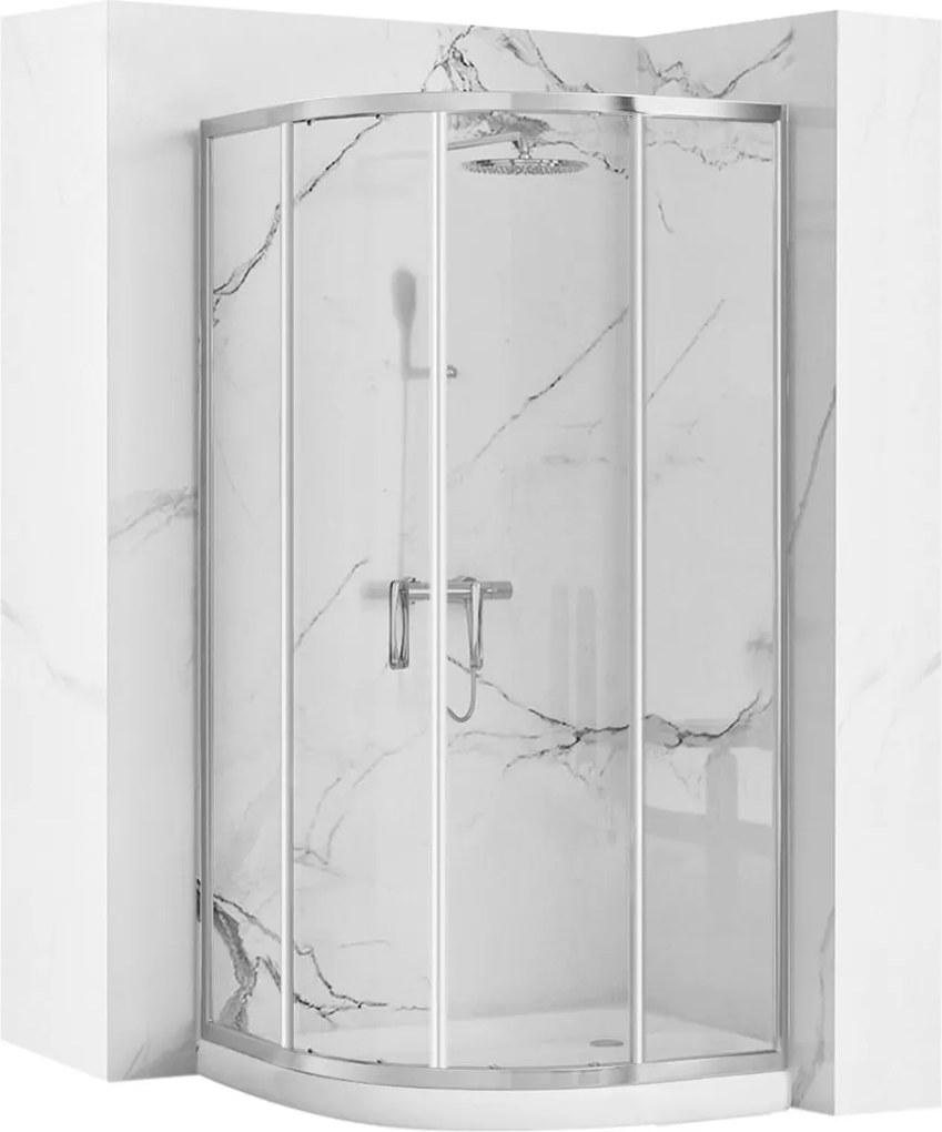 Cabina dus REA Look Chrome 80x80