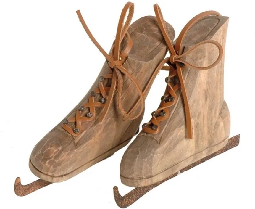 Decorațiune vintage în formă de patine Antic Line